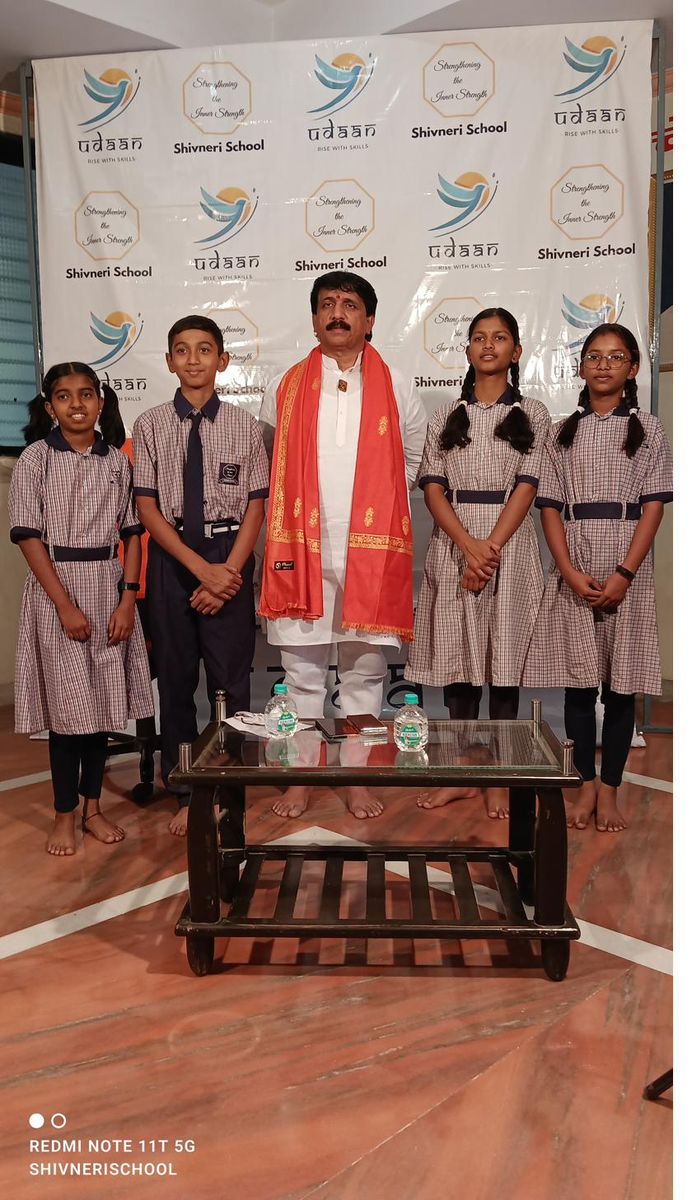 Udaan governance field study, April 2025, Shivneri School