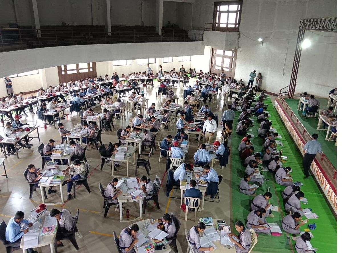 Students studying during the Study Marathon, 10 July 2025